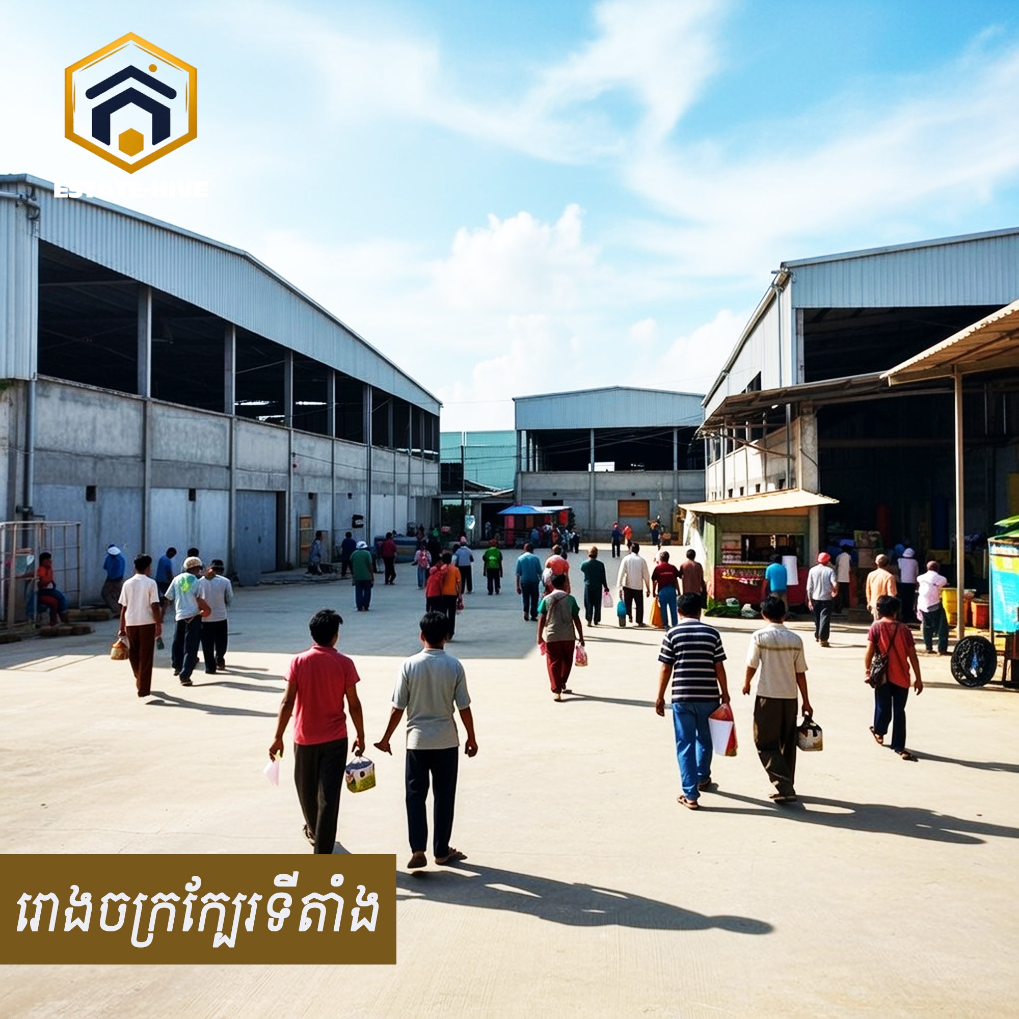 ដីជិតរោងចក្រលក់ - ផ្លូវជាតិលេខ ០៥ កំពង់ស្ពឺ